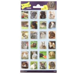 Stickervel Pluizige Vrienden>Totum Sale