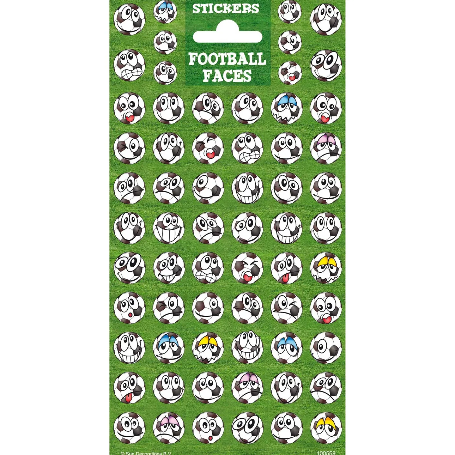 Totum Stickervel Twinkle - Voetbal Gezichten Online