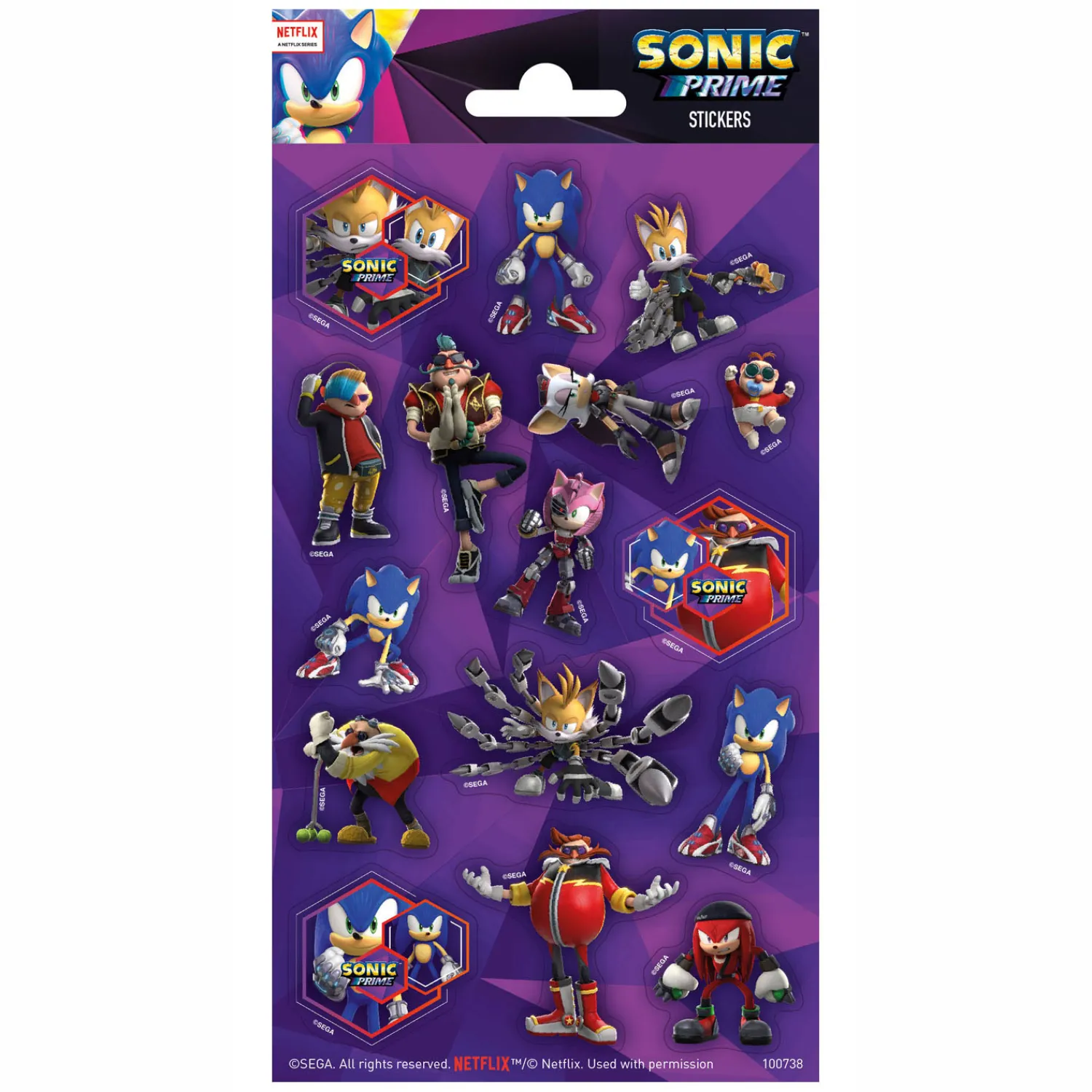 Totum Stickervel Twinkle Sonic Best