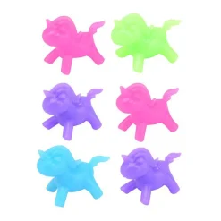 Johntoy Sticky Eenhoorn Raamlopers in Koker, 6st Hot