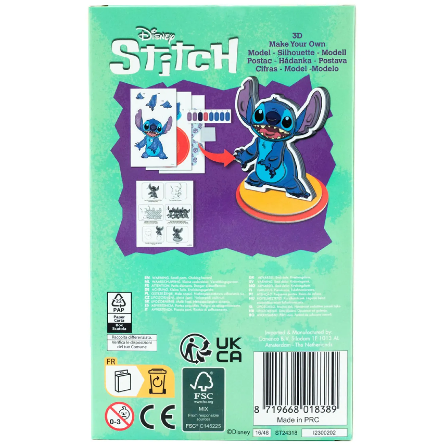 Canenco Stitch Maak je Eigen 3D Figuur Knutselset Sale