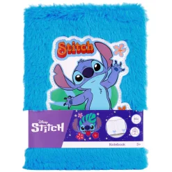 Stitch Pluche Notitieboek Lichtblauw-Canenco Outlet