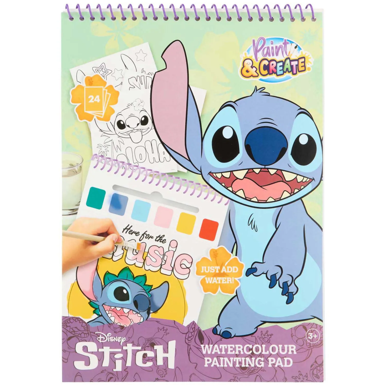 Stitch Water Verfset Boek - incl Kwast>Canenco Hot