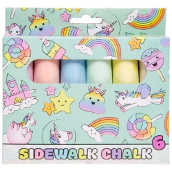 Stoepkrijt Eenhoorn, 6st.>Duckiez Sale