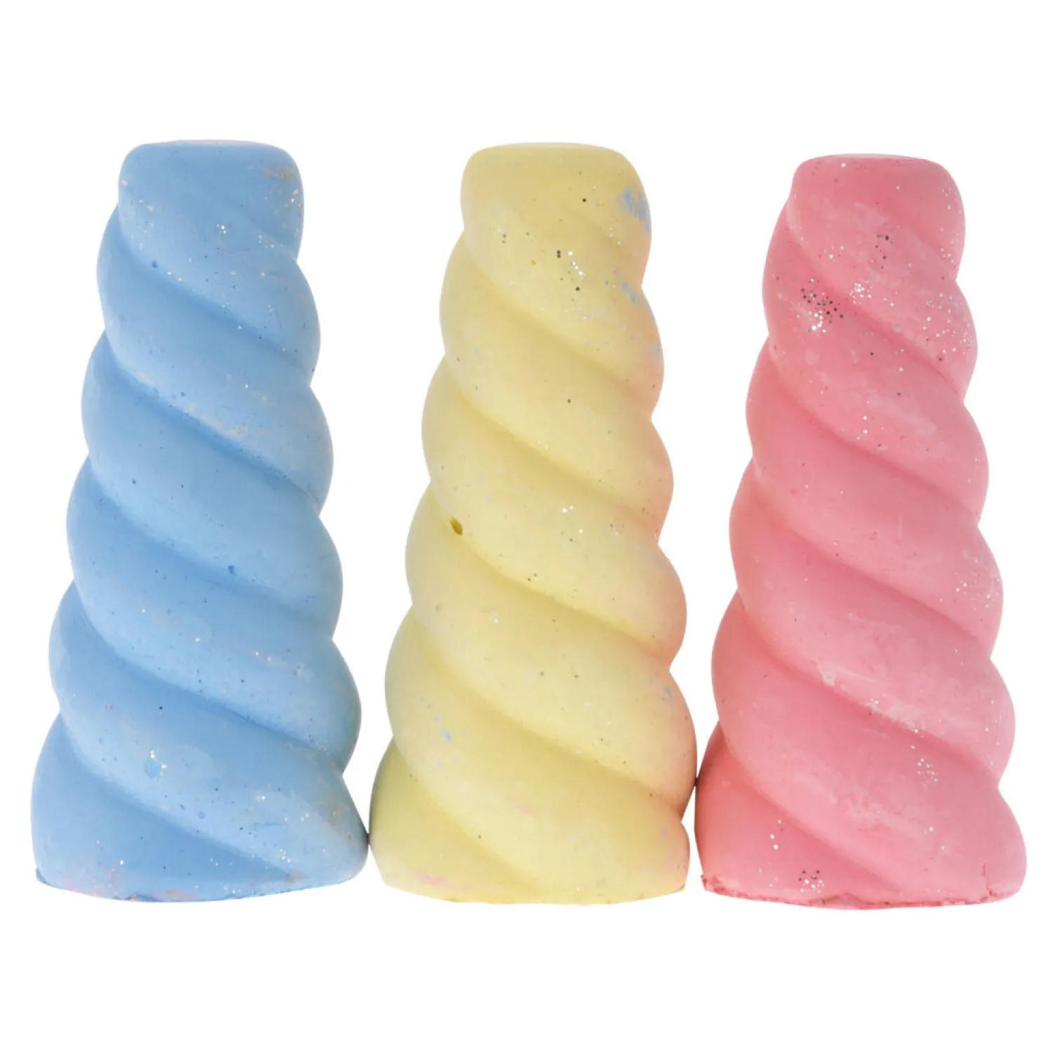 Stoepkrijt Glitter Eenhoorn, 3st.- Discount