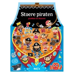 Wins Holland Stoere piraten - Plakken en Kleuren