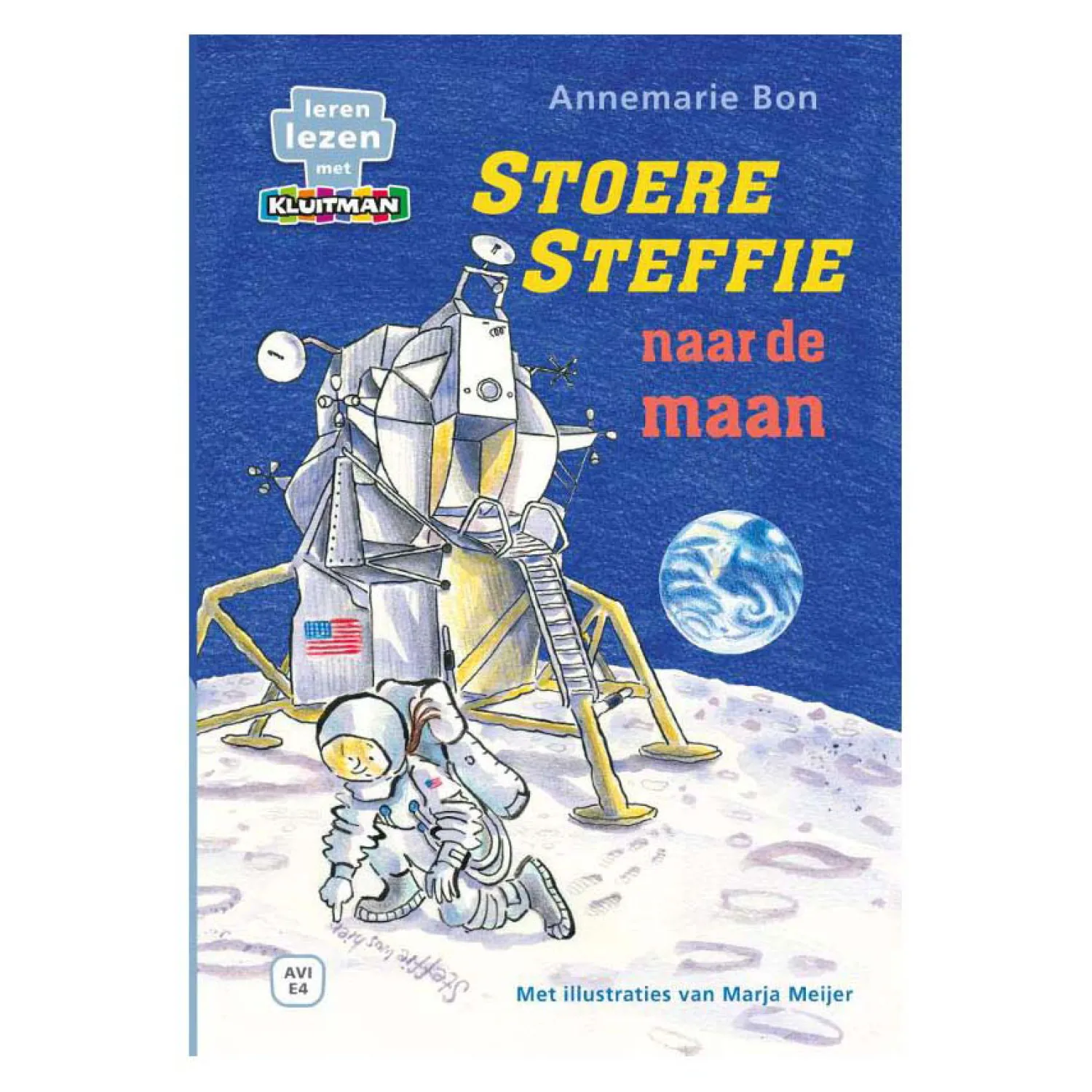 Stoere Steffie Naar De Maan AVI E4-Uitgeverij Kluitman Outlet