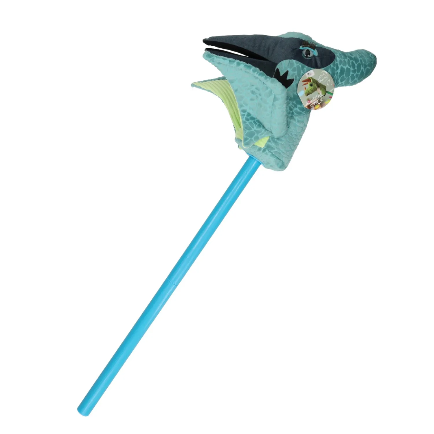 Stokpaard Dino met Geluid Dinovogel Best