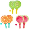 Toi-Toys Strand Tennisset Fruit, 3dlg. Hot