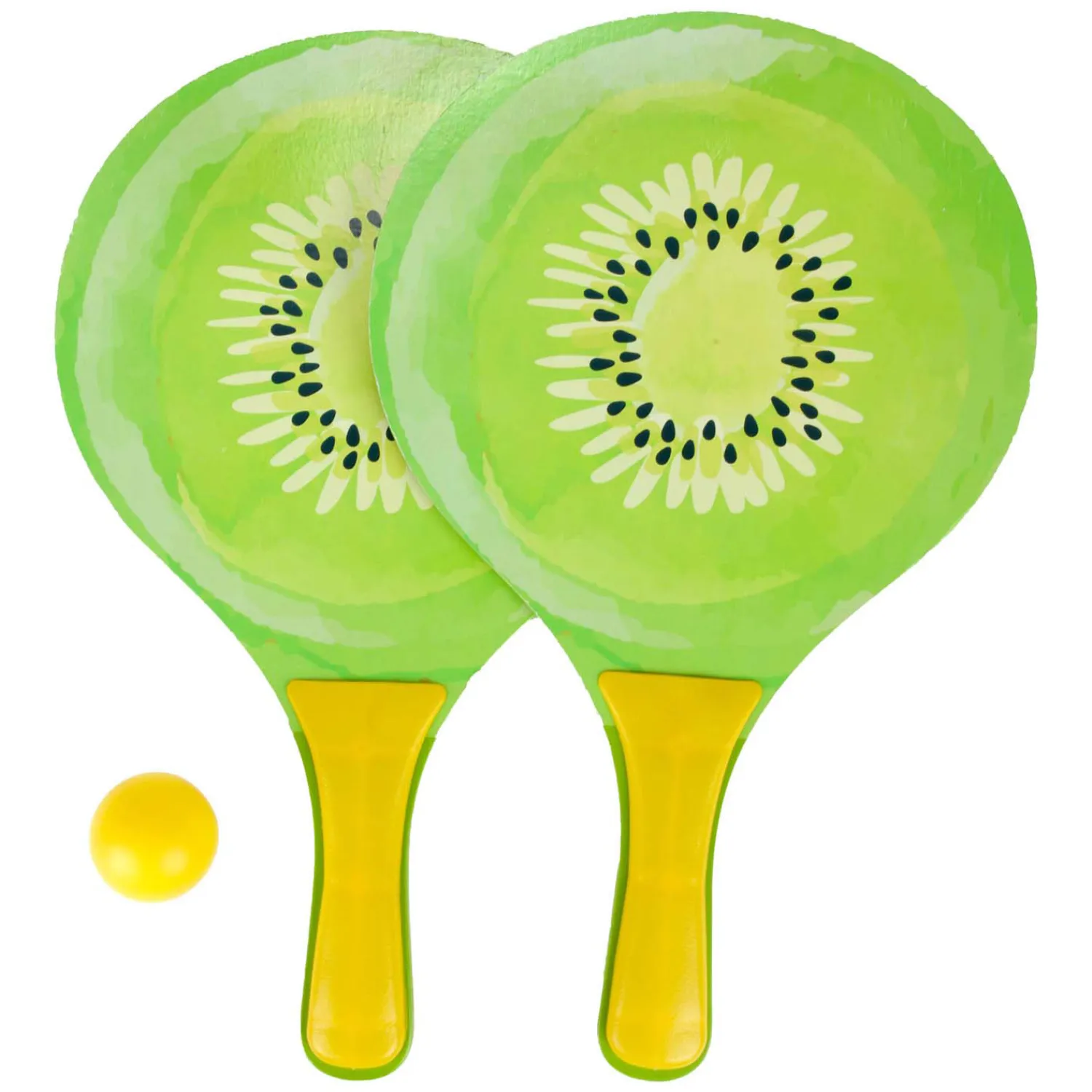 Toi-Toys Strand Tennisset Fruit, 3dlg. Hot