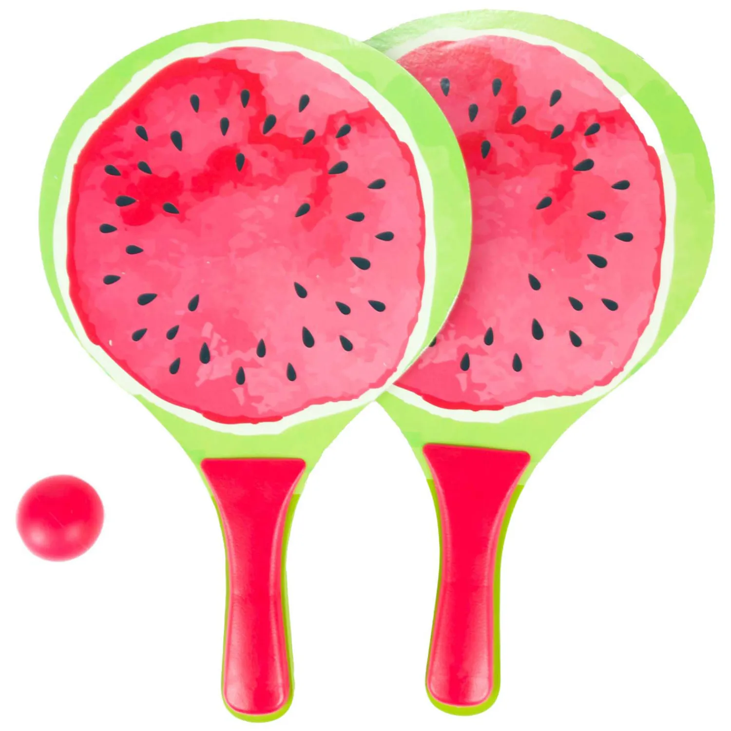 Toi-Toys Strand Tennisset Fruit, 3dlg. Hot