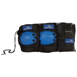 Beschermset M - Blauw, 6dlg.-Street Rider