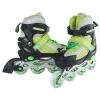 Inline Skeelers Groen/Zwart Verstelbaar, Maat 33-36>Street Rider Outlet