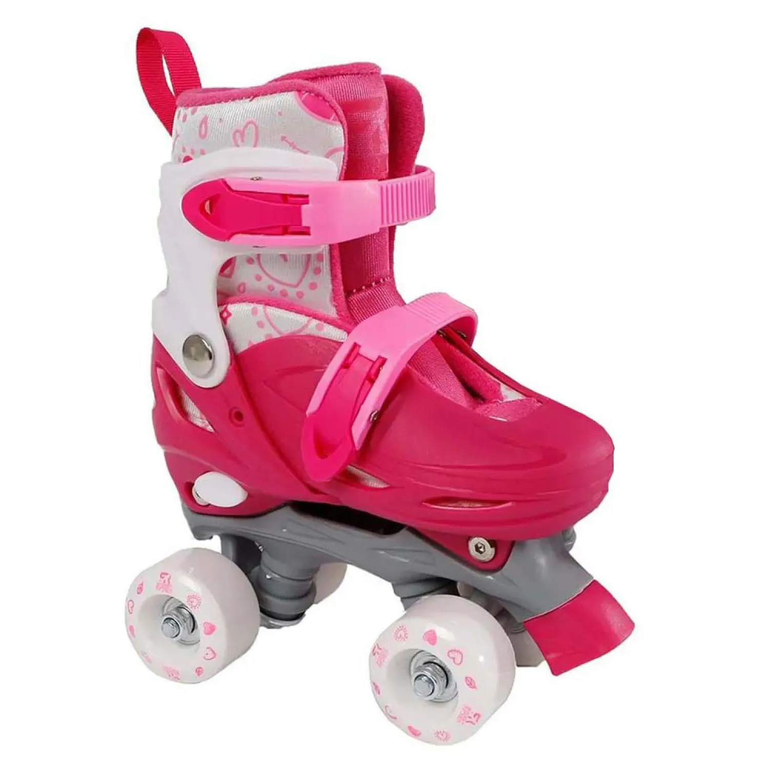 Rolschaatsen Roze Verstelbaar, Maat 31-34-Street Rider Best