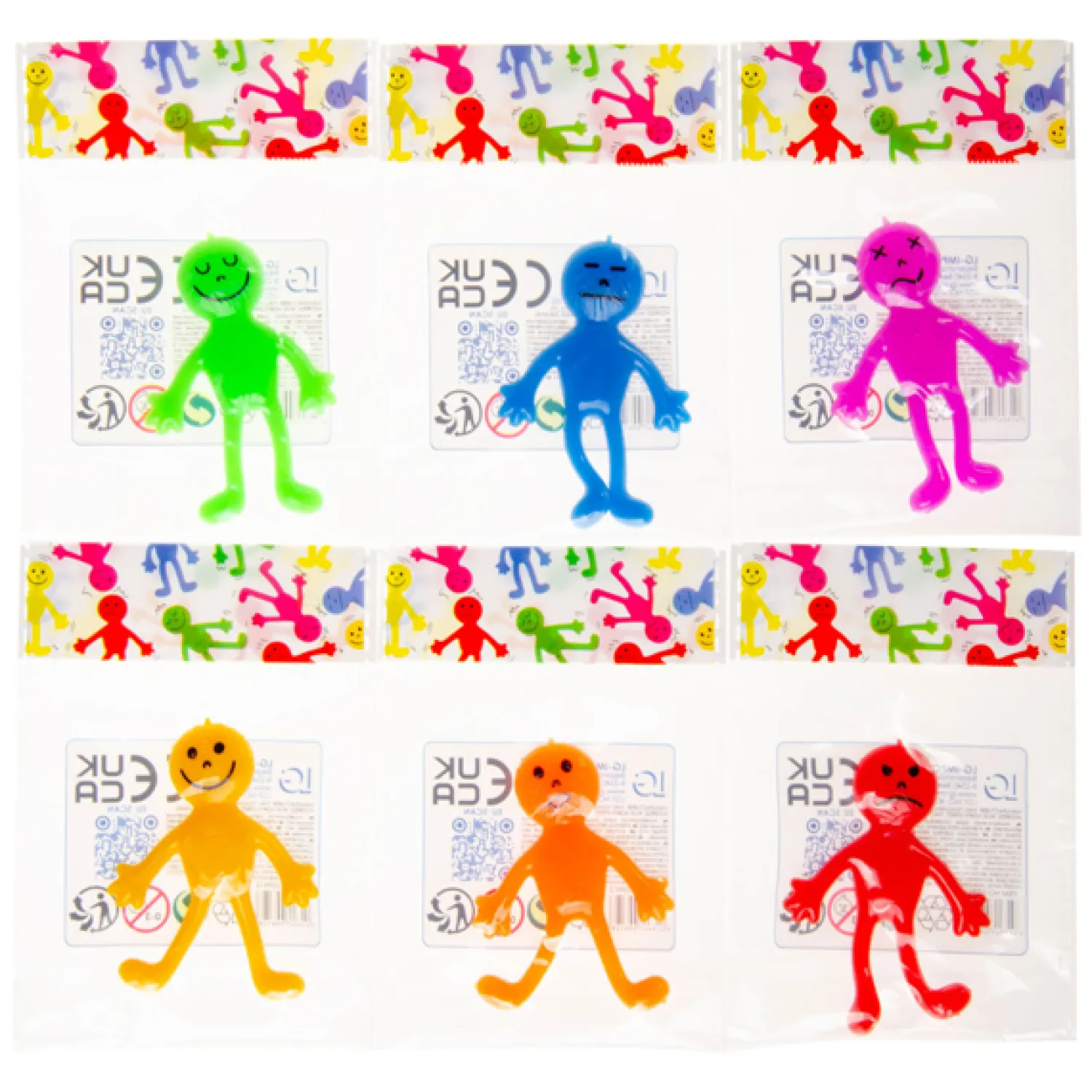 Duckiez Stretchy Emotie Poppetje Kleur New