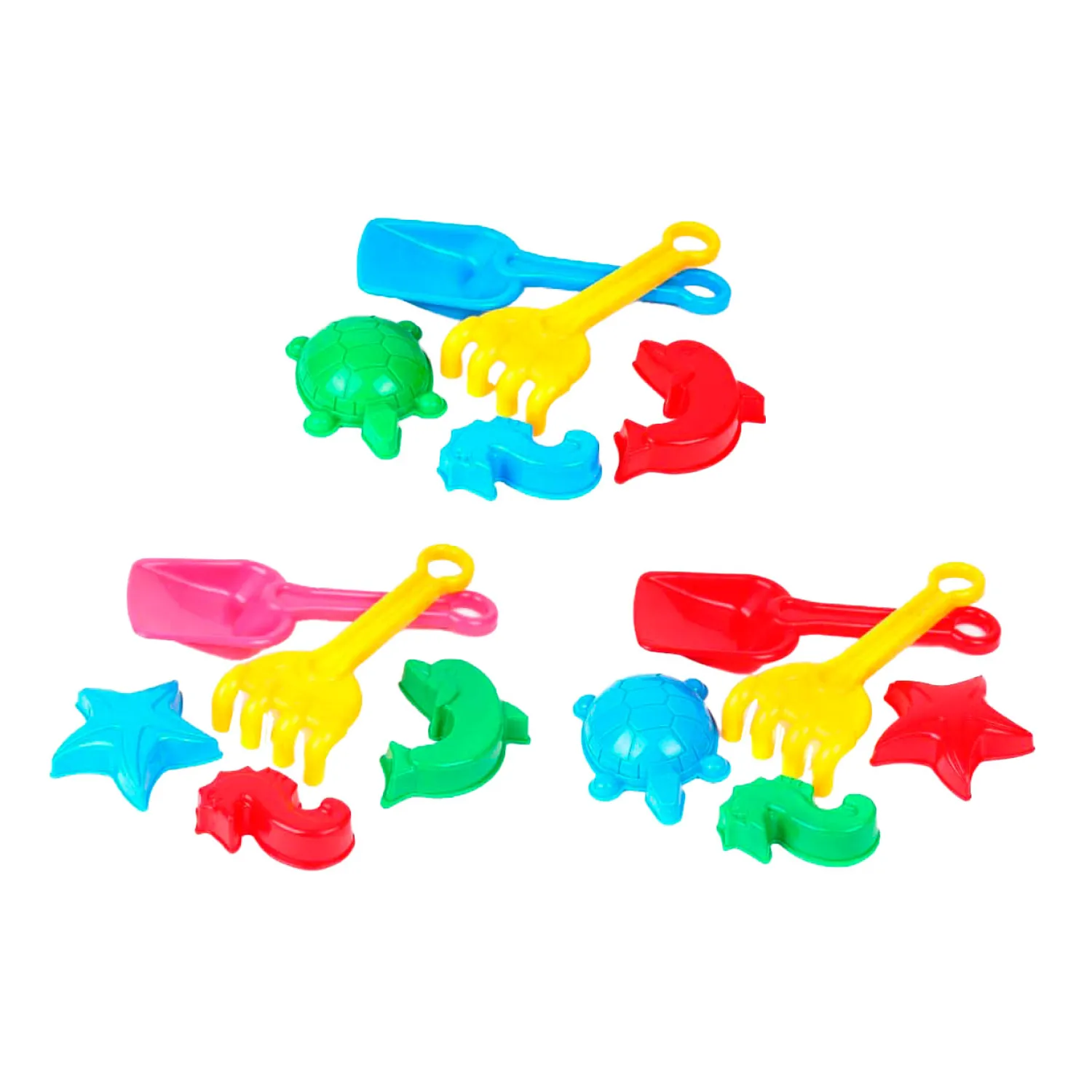 Sun Fun Schepje met Harkje en 3 Zandvormen, 22cm Online