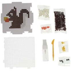 Super Beads Eekhoorn met Eikeltje, 200dlg.-Paulinda Outlet