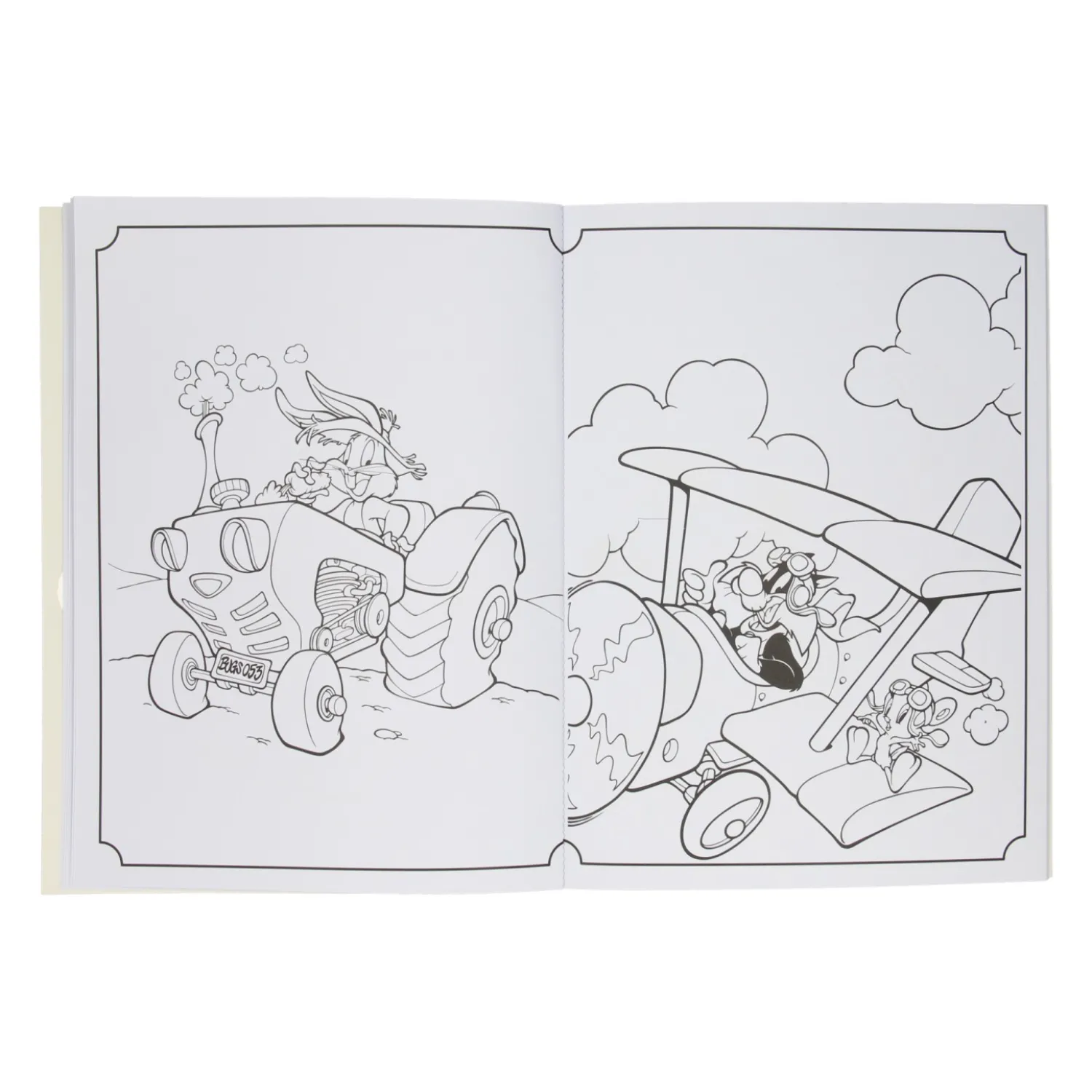 Boek Specials Nederland BV Super Color Kleurboek Looney Tunes met Potloden Online