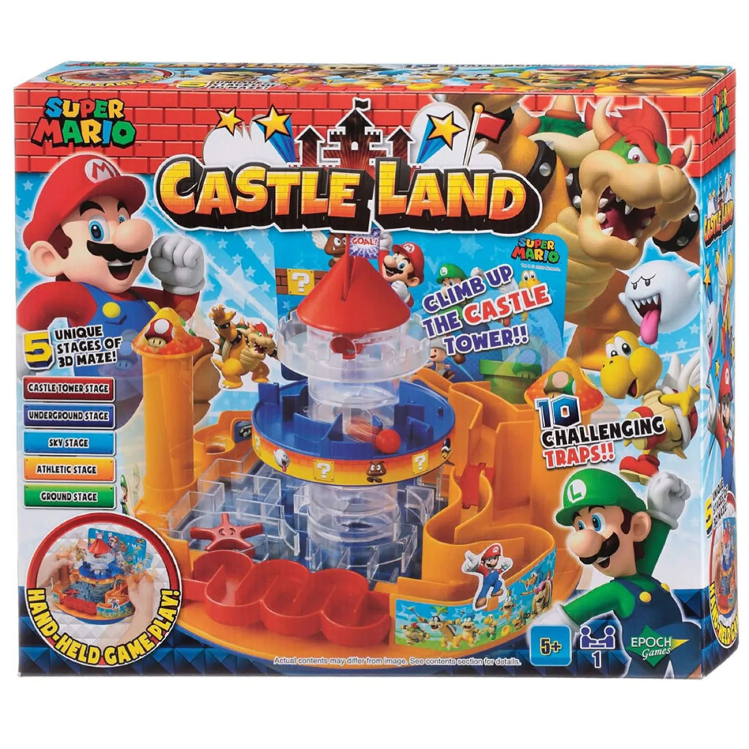 Super Mario Castle Land Behendigheidsspel>Epoch