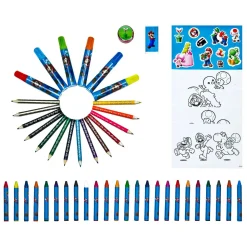 Super Mario Kleurkoffer, 51dlg.-Undercover Clearance