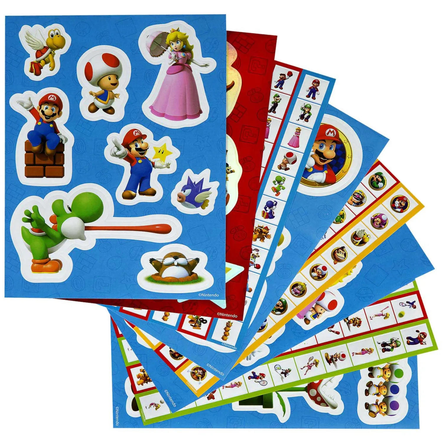 Super Mario Sticker Set-Kids Licensing Discount