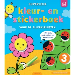 Deltas Superleuk Kleur- en Stickerboek voor de Allerkleinsten