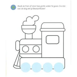 Deltas Superleuk Kleur- en Stickerboek voor de Allerkleinsten