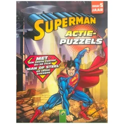 Superman Actie Letterpuzzels, Doolhoven Doeboek-Mondikaarten New