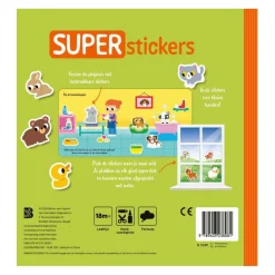 Superstickers - Babydieren 18m+>Standaard Uitgeverij Discount