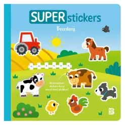 Superstickers - Boerderij 18m+-Standaard Uitgeverij Hot