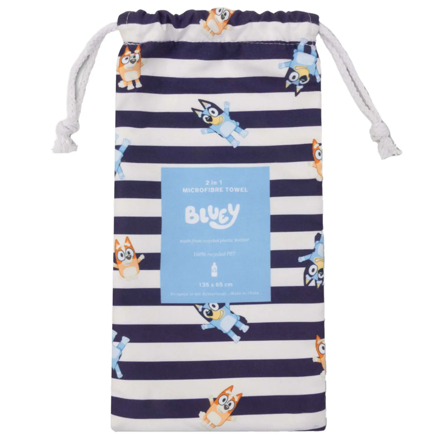 Swim Essentials - Bluey Microvezel Strandlaken, 135x65cm Best