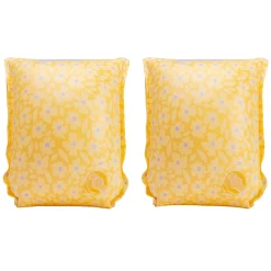 Swim Essentials - Florish Yellow Zwembandjes, 0-2 Jaar Outlet