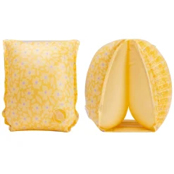 Swim Essentials - Florish Yellow Zwembandjes, 0-2 Jaar Outlet