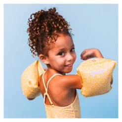 Swim Essentials - Florish Yellow Zwembandjes, 0-2 Jaar Outlet