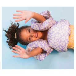 Swim Essentials - Florish Purple Puddle Jumper Zwemvest, 2-6 Jaar Clearance