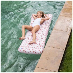 Swim Essentials - Oudroze Leopard Luchtbed, 177x67cm Discount
