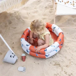 Baby Zwembad Rood-Wit Walvis, 60cm-Swim Essentials Best