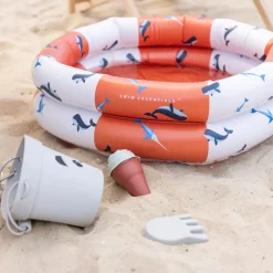 Baby Zwembad Rood-Wit Walvis, 60cm-Swim Essentials Best