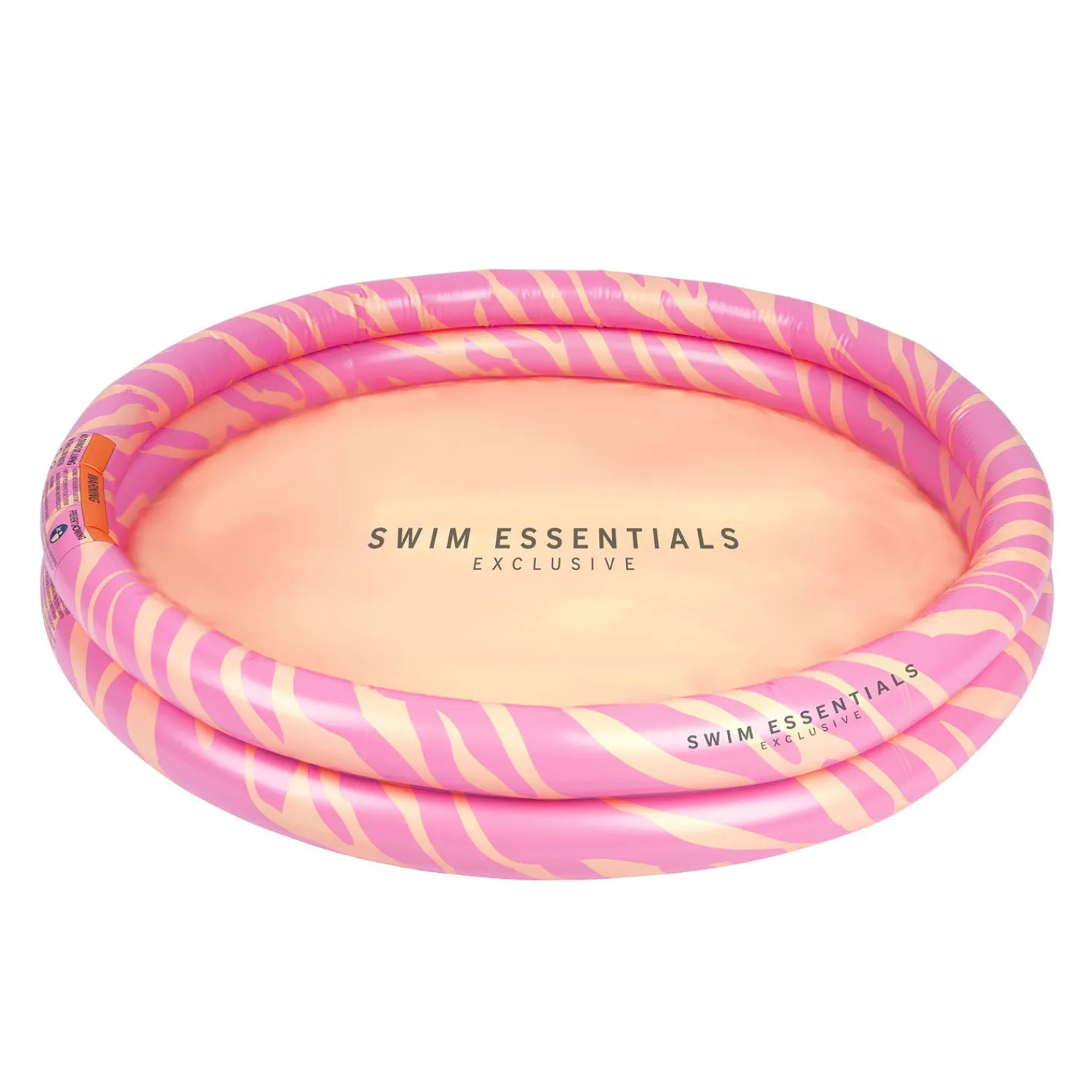 Baby Zwembad Zebra Roze, 100cm-Swim Essentials Outlet