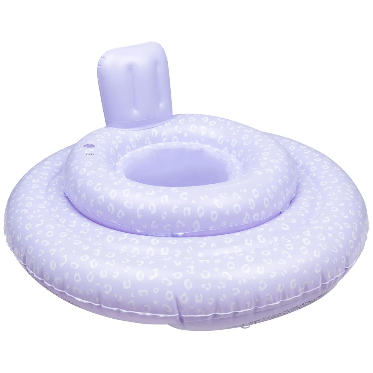 Swim Essentials Baby Zwemzitje Luipaard Lila, 0-1 jaar Outlet