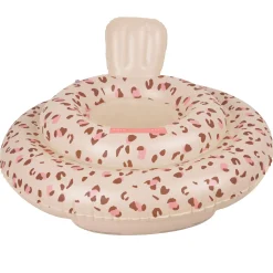 Baby Zwemzitje Panterprint Oud Roze>Swim Essentials Clearance