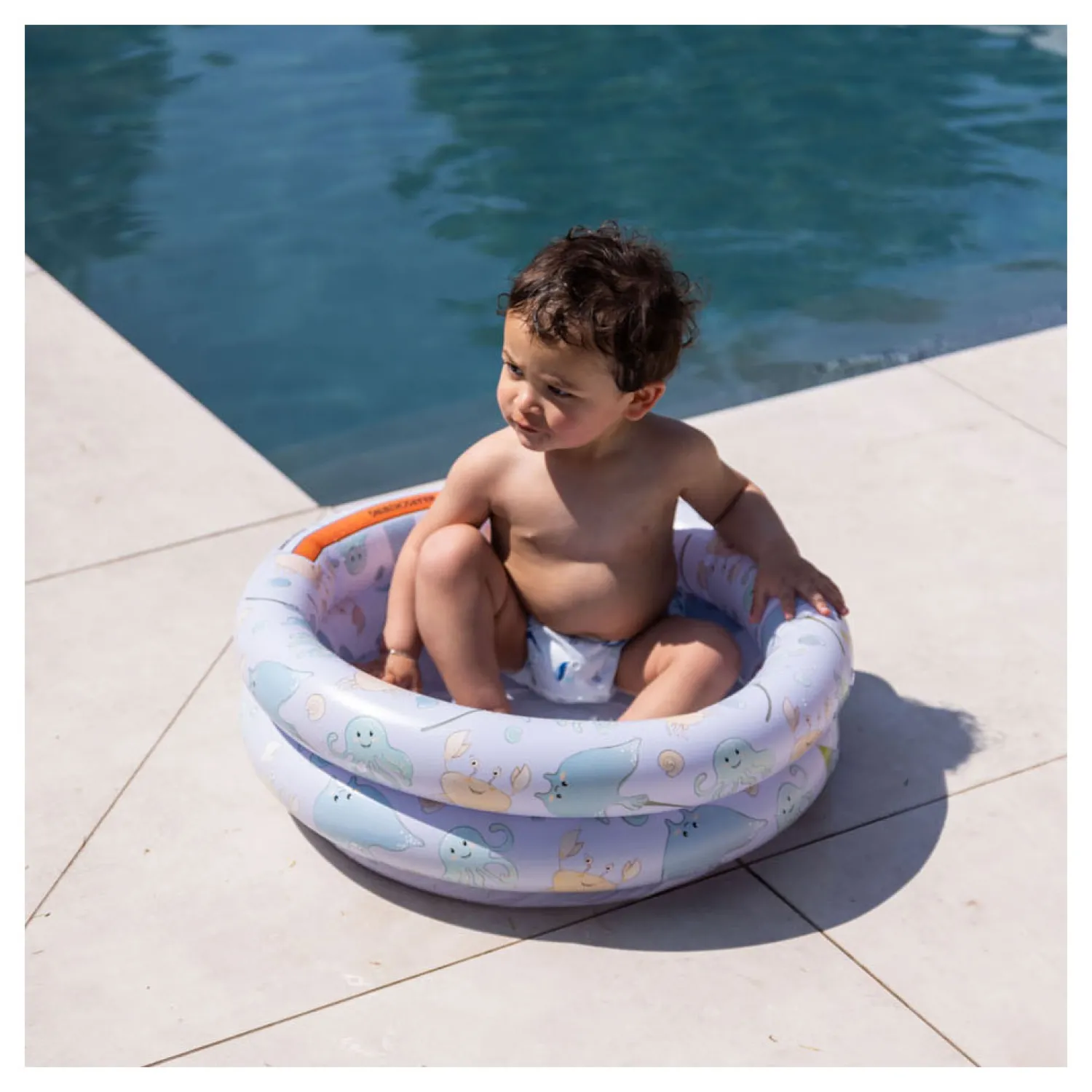 Baby Zwembad Zeedieren, 60cm-Swim Essentials Clearance
