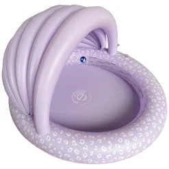 Kinderzwembad met Zonnescherm Luipaard Lila-Swim Essentials