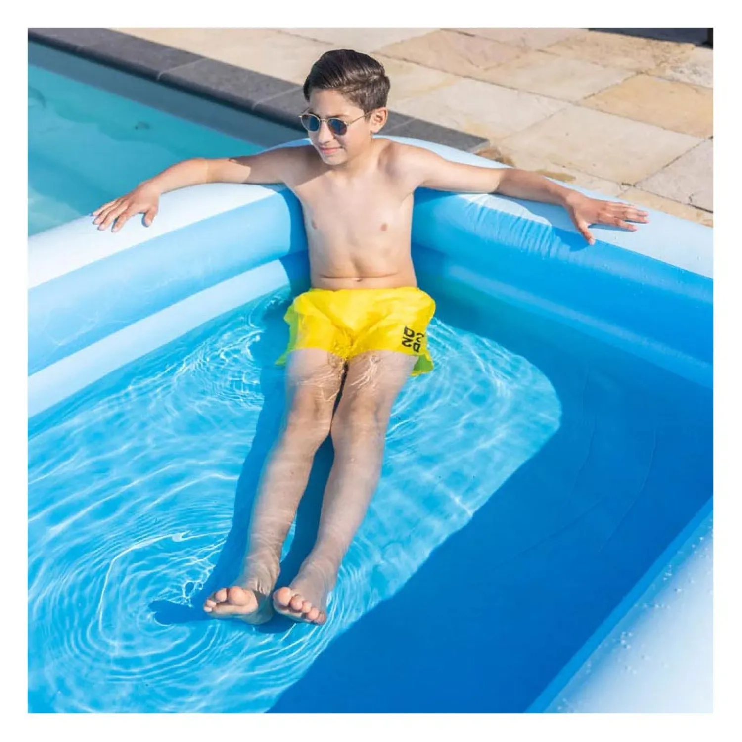 Swim Essentials Opblaasbaar Zwembad Blauw, 300x175x51cm Clearance