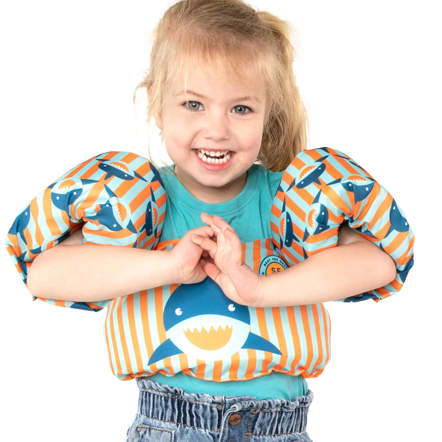 Swim Essentials Puddle Jumper Zwemvest Haai, 2-6 jaar Outlet