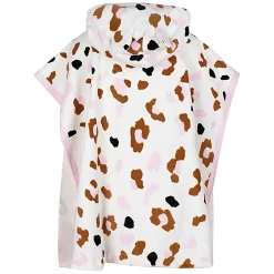 Strandponcho Kaki Panterprint-Swim Essentials Discount