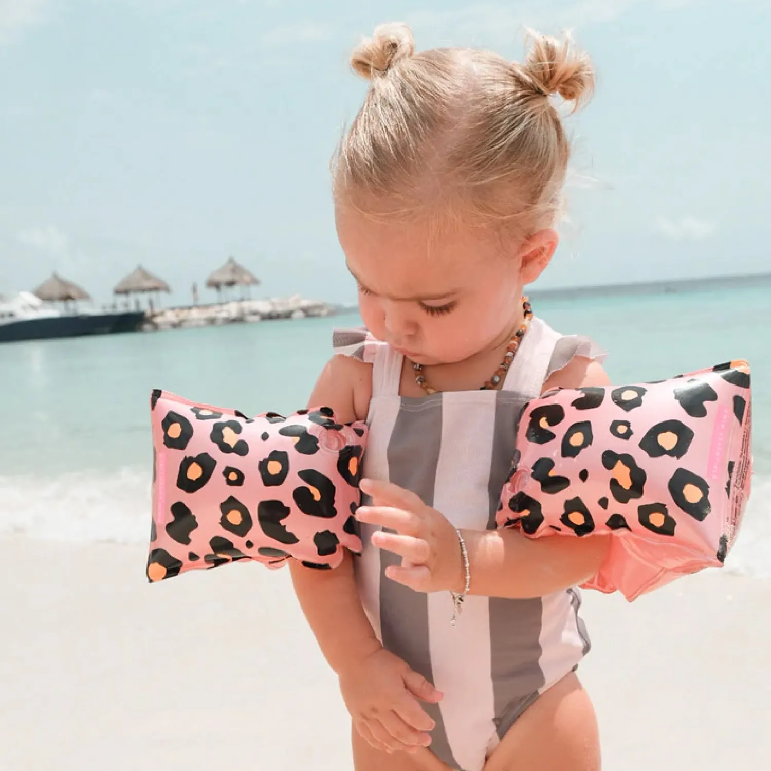 Swim Essentials Zwembandjes Rose Goud, 0-2 jaar Outlet