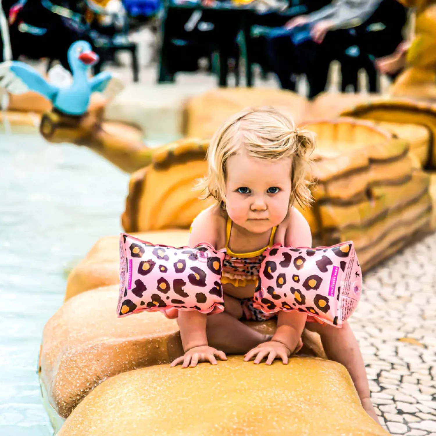 Swim Essentials Zwembandjes Rose Goud, 0-2 jaar Outlet