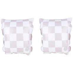 Swim Essentials Zwembandjes Geblokt Beige, 0-2 jaar New