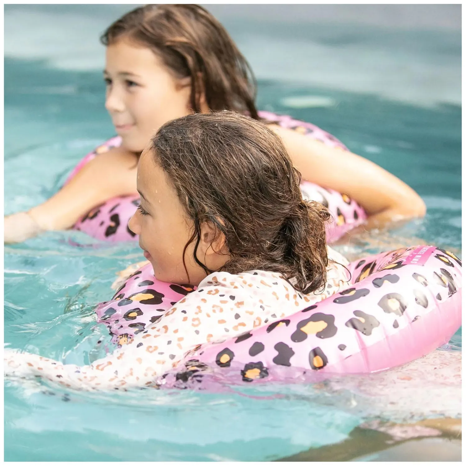 Zwemring Rosé Goud Panterprint>Swim Essentials Clearance